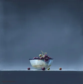 Blackberries and Bowl